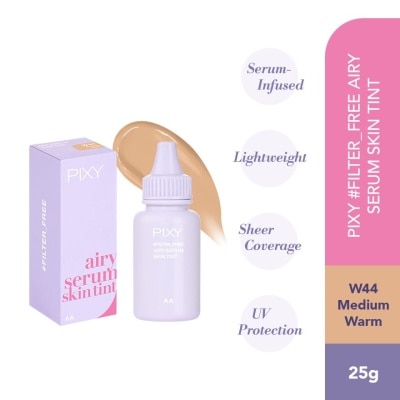PIXY - Filter Free Airy Serum Skin Tint W44 Medium Warm 25g