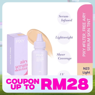 PIXY Filter Free Airy Serum Skin Tint N23 Light Beige 25g