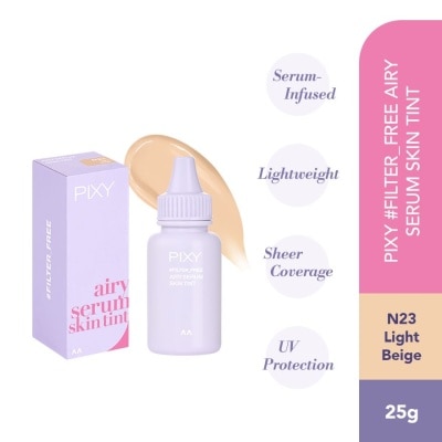 PIXY Filter Free Airy Serum Skin Tint N23 Light Beige 25g
