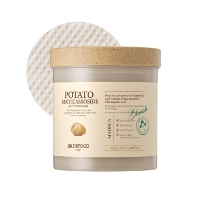 SKINFOOD Potato Madecasoside Soothing Pad 60S