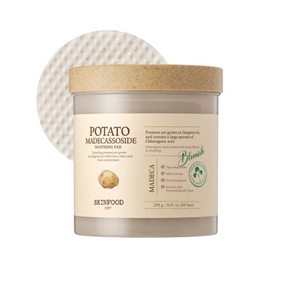 SKINFOOD - Potato Madecasoside Soothing Pad 60S image