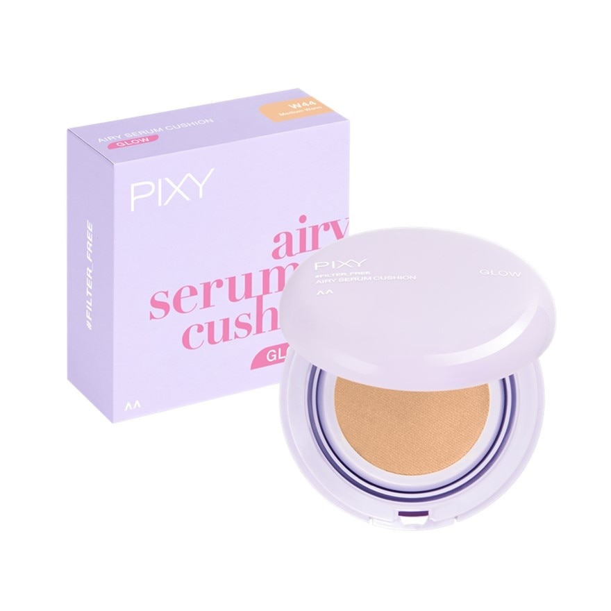 Filter Free Airy Serum Cushion Glow W44 Medium Warm 15g