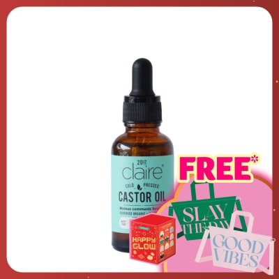 CLAIRE ORGANICS Castor Carrier Oil 30ml