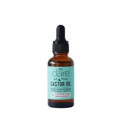 CLAIRE ORGANICS Castor Carrier Oil 30ml