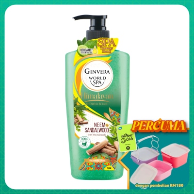 GINVERA - World Spa Himal Neem & Sandalwood Shw Scrub 750ml