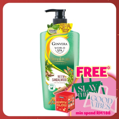 GINVERA World Spa Himal Neem & Sandalwood Shw Scrub 750ml