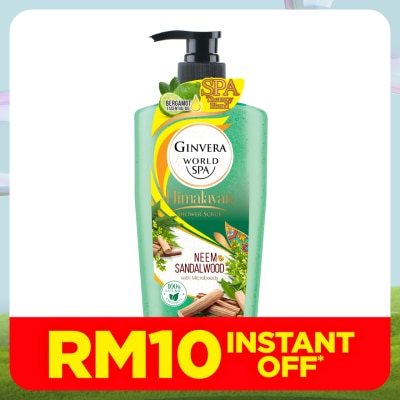 GINVERA World Spa Himal Neem & Sandalwood Shw Scrub 750ml