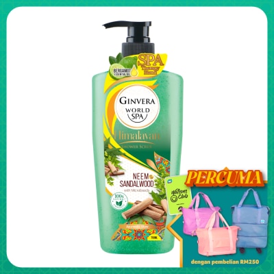 GINVERA World Spa Himal Neem & Sandalwood Shw Scrub 750ml