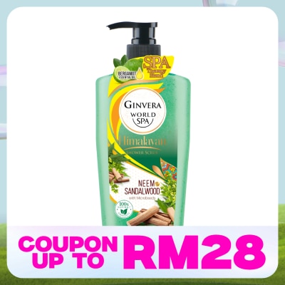 GINVERA World Spa Himal Neem & Sandalwood Shw Scrub 750ml
