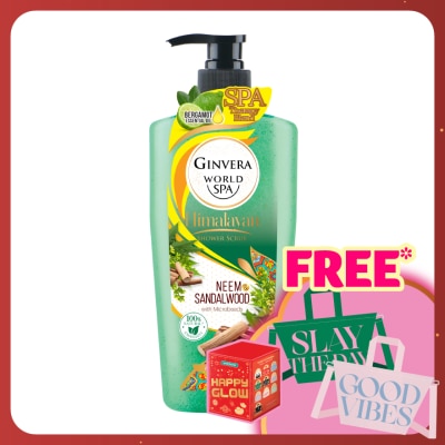 GINVERA World Spa Himal Neem & Sandalwood Shw Scrub 750ml