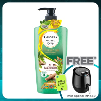 GINVERA World Spa Himal Neem & Sandalwood Shw Scrub 750ml