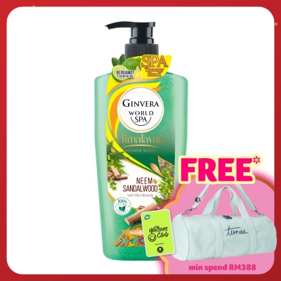 GINVERA World Spa Himal Neem & Sandalwood Shw Scrub 750ml