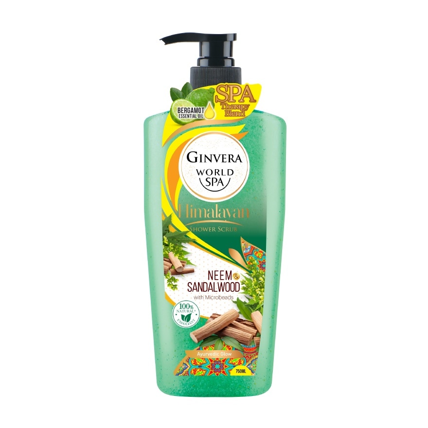 World Spa Himal Neem & Sandalwood Shw Scrub 750ml