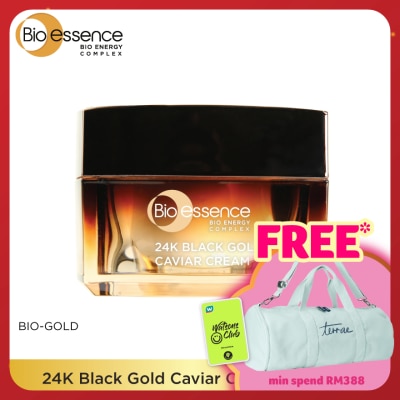 BIO-ESSENCE Bio-Gold 24K Black Gold Caviar Cream 40g