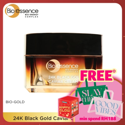 BIO-ESSENCE Bio-Gold 24K Black Gold Caviar Cream 40g