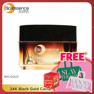 BIO-ESSENCE Bio-Gold 24K Black Gold Caviar Cream 40g