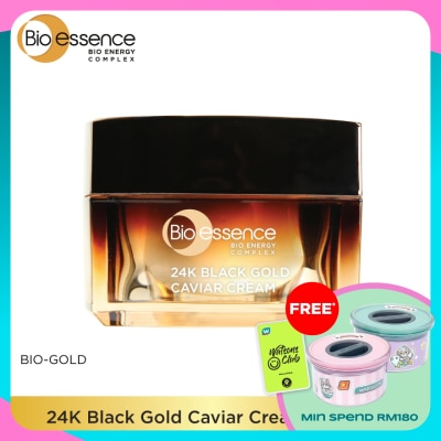 BIO-ESSENCE Bio-Gold 24K Black Gold Caviar Cream 40g