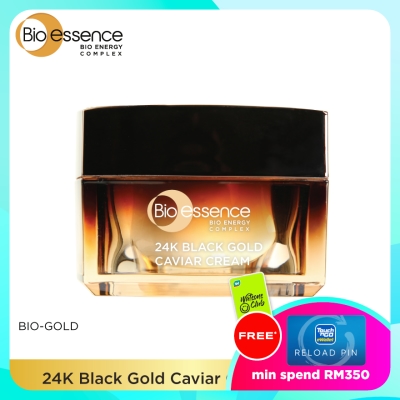 BIO ESSENCE Bio Gold 24K Black Gold Caviar Cream 40g image