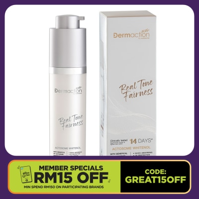 DERMACTION PLUS BY WATSONS Real Tone Fairness SPF50+ PA+++ Day Lotion 50ml
