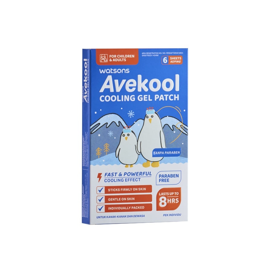 Cooling Gel Patch Adult and Kids 6s
