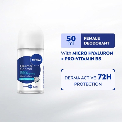NIVEA - Female Deodorant Derma Control Defend Roll 50ml