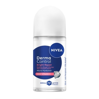 NIVEA Female Deodorant Derma Control Bright Repair Roll On 50ml