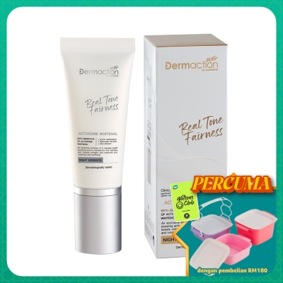 DERMACTION PLUS BY WATSONS - Real Tone Fairness Restoring Night Essence 40ml