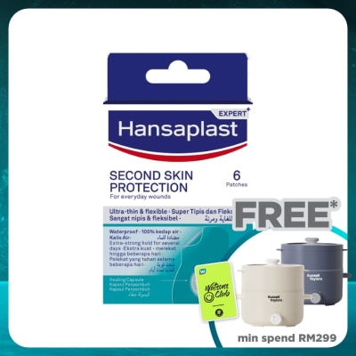 HANSAPLAST Second Skin Protection Plaster 6's