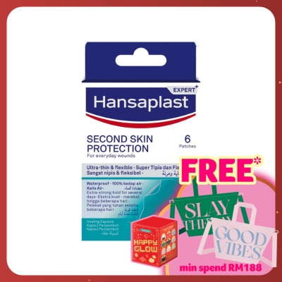 HANSAPLAST Second Skin Protection Plaster 6's