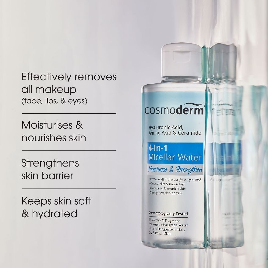 Micellar Water 4 in 1 Moisturise & Strengthen 300ml