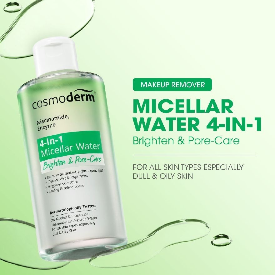 Micellar Water 4 in 1 Brighten & Pore-Care 300ml