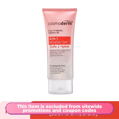 COSMODERM - Micellar Water 4 in 1Soothe & Hydrate 100ml