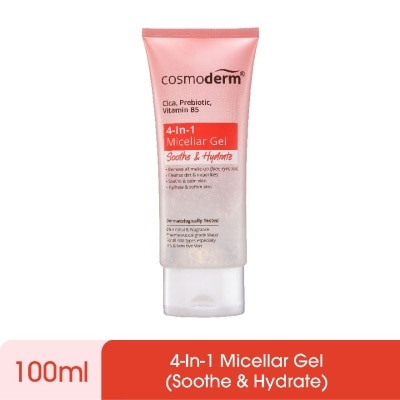 COSMODERM Micellar Water 4 in 1Soothe & Hydrate 100ml