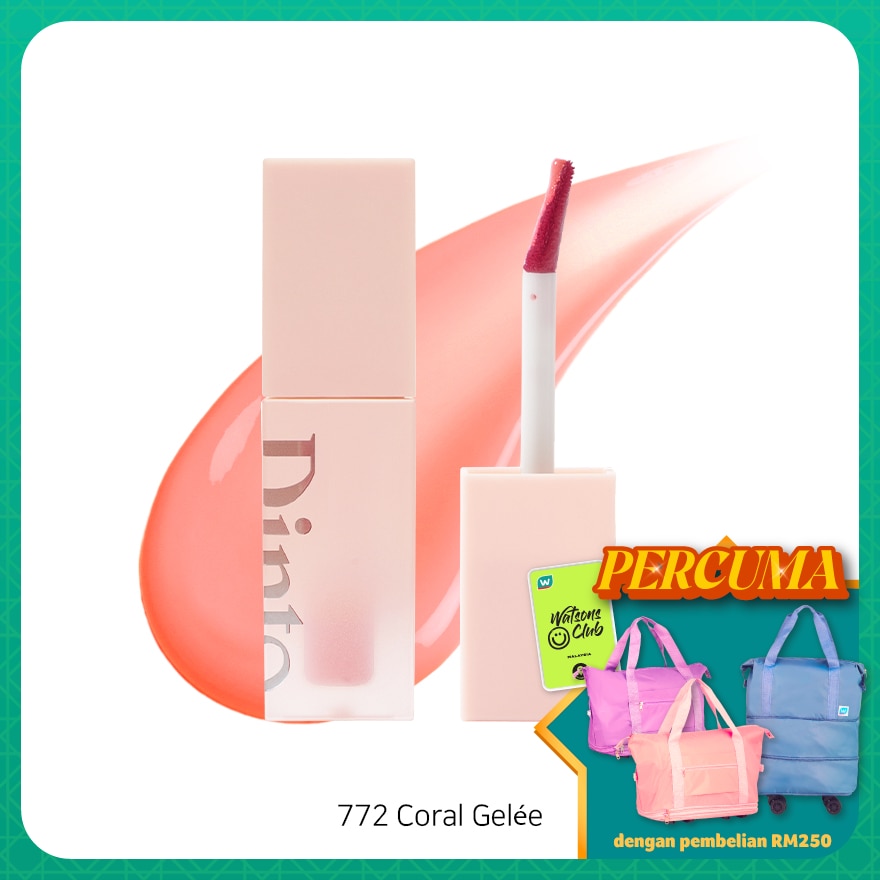 Le Chat Botte Collection Blur-Jelly Plumping Lip Tint 772 Coral Gelee