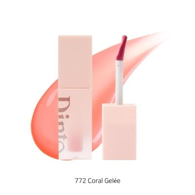 DINTO Le Chat Botte Collection Blur-Jelly Plumping Lip Tint 772 Coral Gelee