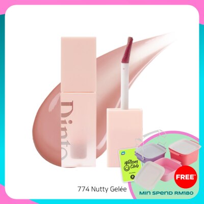 DINTO Le Chat Botte Collection Blur-Jelly Plumping Lip Tint 774 Nutty Gelee