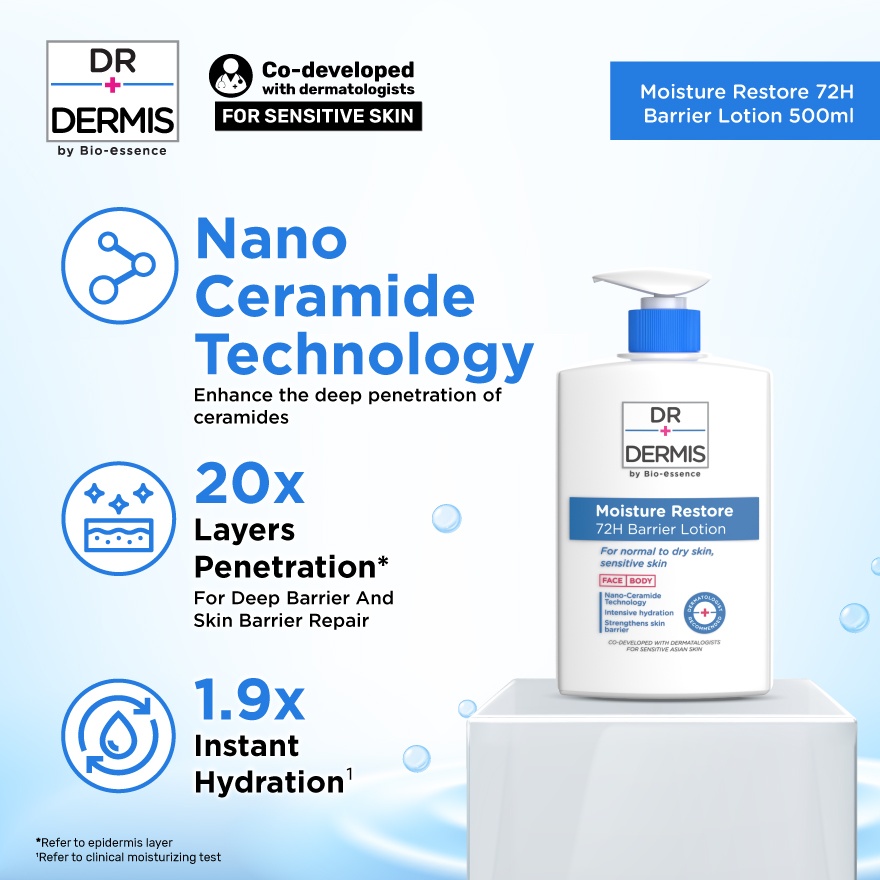 Moisture Restore 72h Barrier Lotion 500ml