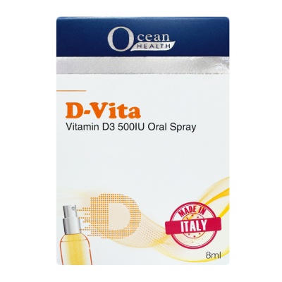 OCEAN HEALTH - D-Vita Vitamin D3 500IU Oral Spray 8ml image