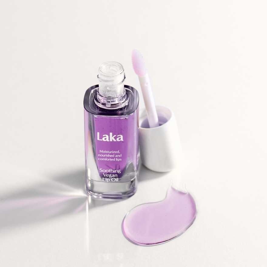 Soothing Vegan Lip Oil #Calming Purple
