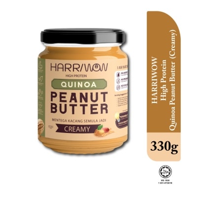 HELLO MARCH Harriwow Quinoa Peanut Butter Creamy 330G