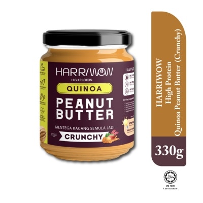 HELLO MARCH Harriwow Quinoa Peanut Butter Crunchy 330G
