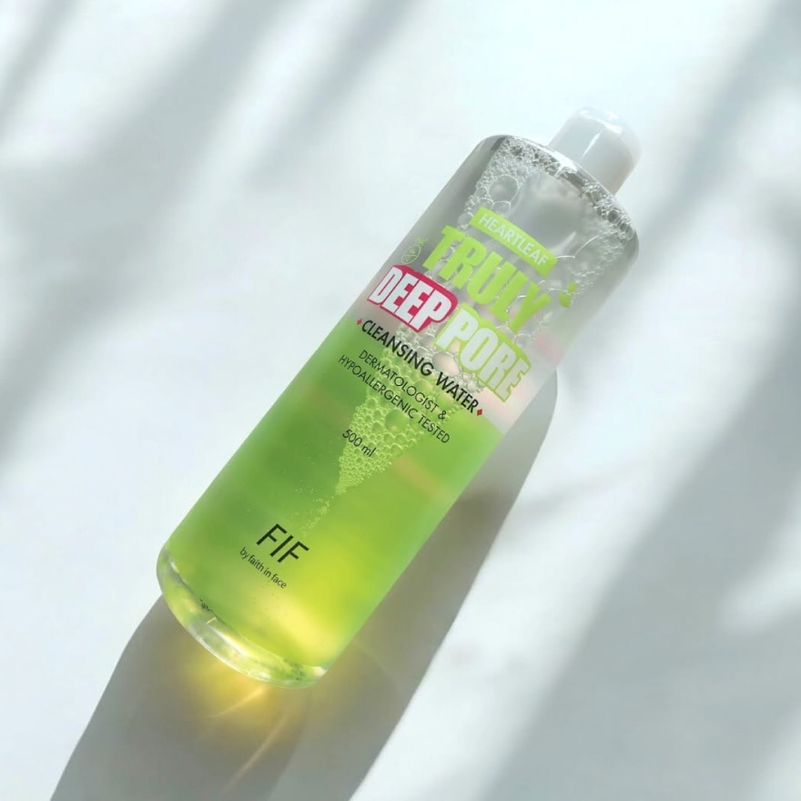 Heartleaf Truly Deep Pore Cleansing Water 500ml