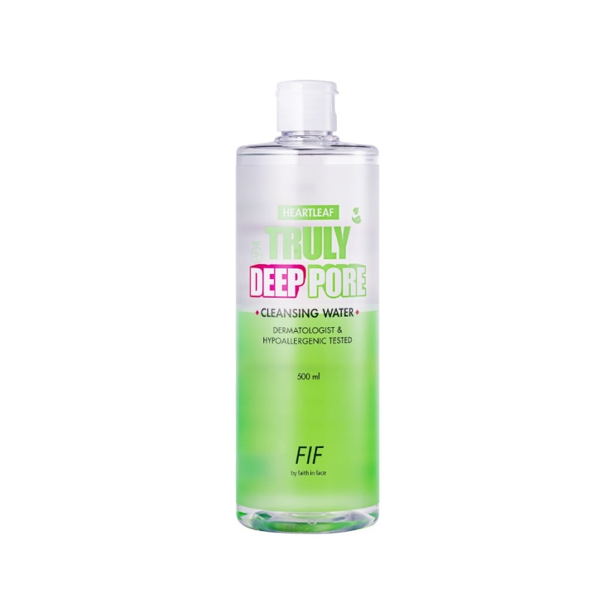 Heartleaf Truly Deep Pore Cleansing Water 500ml