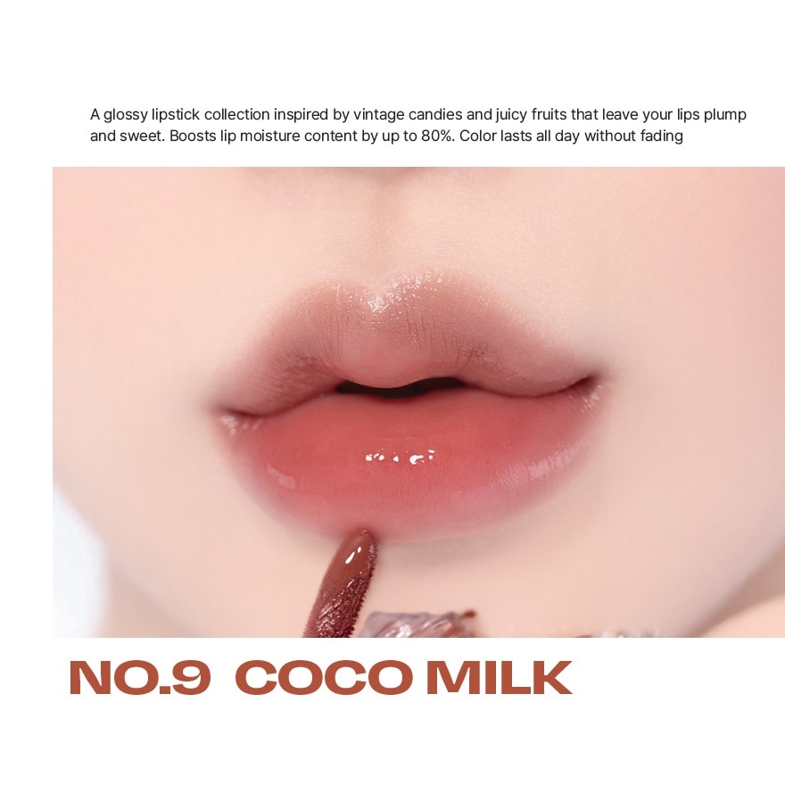 Lip Potion Aqua Glow 9ml - No.9 Coco Milk