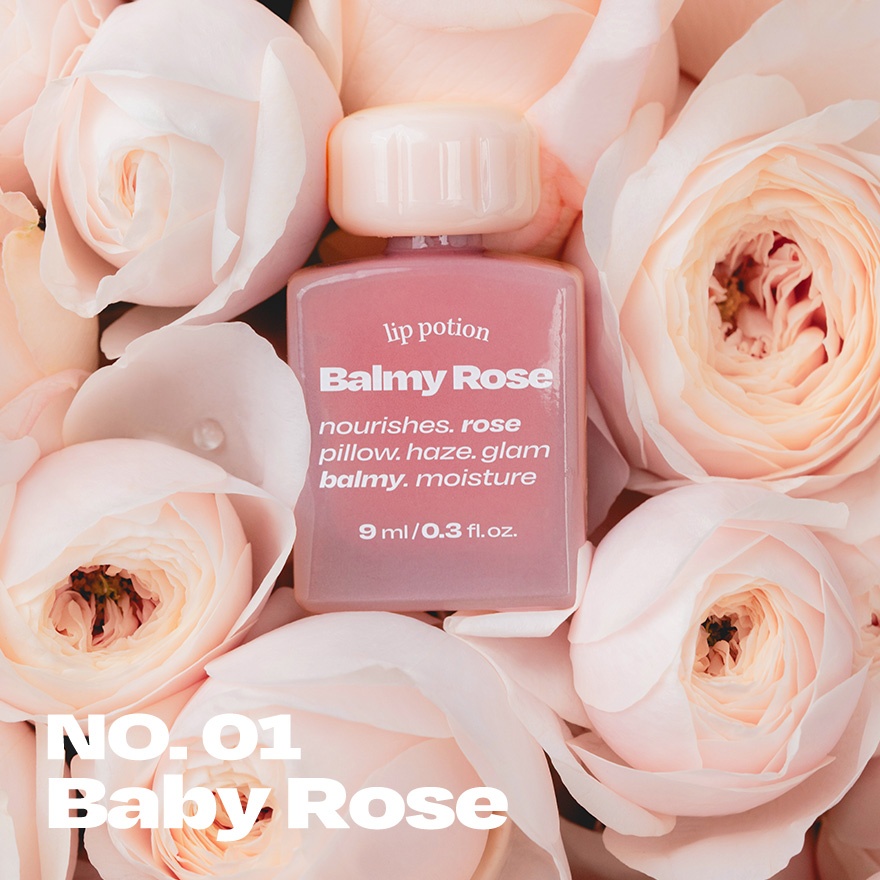Lip Potion Balmy Rose 9ml - No.1 Baby Rose