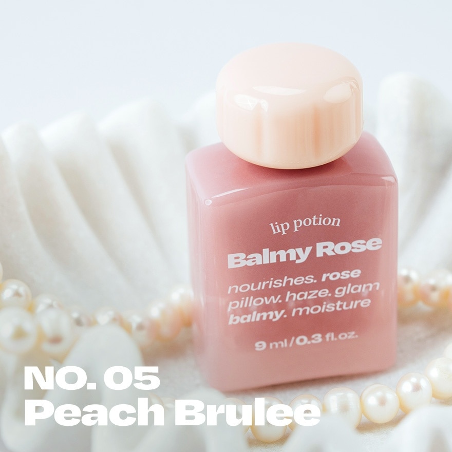 Lip Potion Balmy Rose 9ml - No.5 Peach Brulee