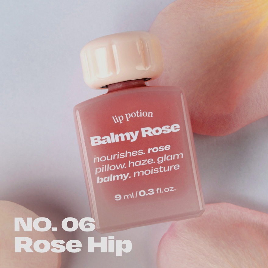 Lip Potion Balmy Rose 9ml - No.6 Rose Hip image