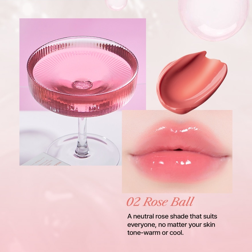 Lip Potion Sugar Glaze 9ml - No.2 Rose Ball