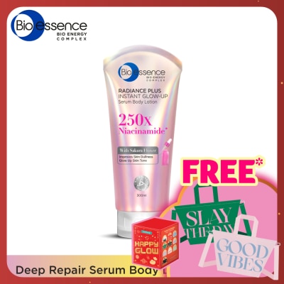 BIO-ESSENCE Radiance Plus Instant Glow-up Serum Body Lotion 300ML