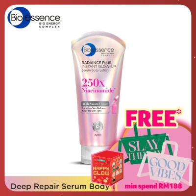 BIO-ESSENCE Radiance Plus Instant Glow-up Serum Body Lotion 300ML